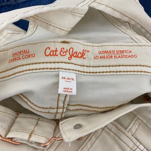 Cat & Jack girls short overall jumpsuit size XS (4/5) - Picture 6 of 8