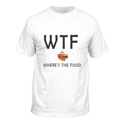 FOODY Unisex T-shirts, Logo Shirts , Customizable Logo T-shirts, Printed Tees