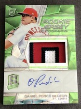 2019 Panini Prizm Daniel Ponce de Leon. AUTO / Beautiful Jersey / #'ed 3/25!