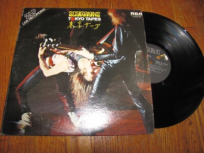 SCORPIONS - TOKYO TAPES - RCA CLP-2 3039 2 LP LIVE RECORDING
