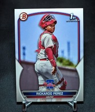Rickardo Perez 1st Rookie Card 2023 Bowman Prospects BP-27 Philadelphia Phillies