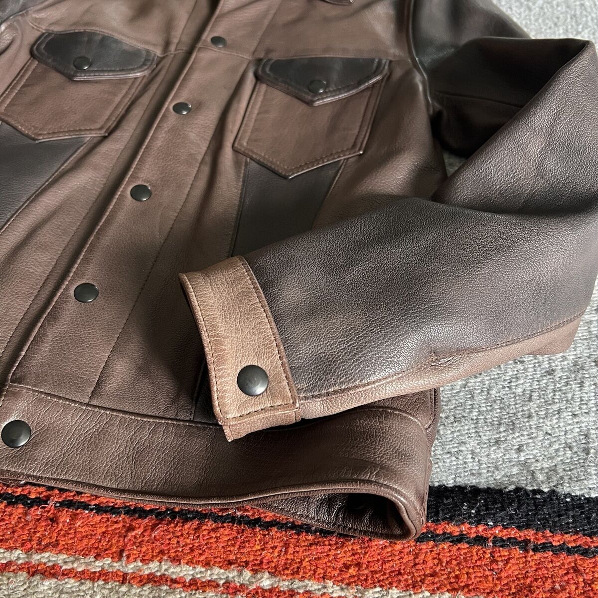 Beams Plus Leather Jacket | Size Medium | Made in USA | Fits Beams Plus Leather Jacket | Size Medium | Made in USA | Fits