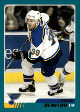 2003-04 O-Pee-Chee - #143 Pavol Demitra Blues