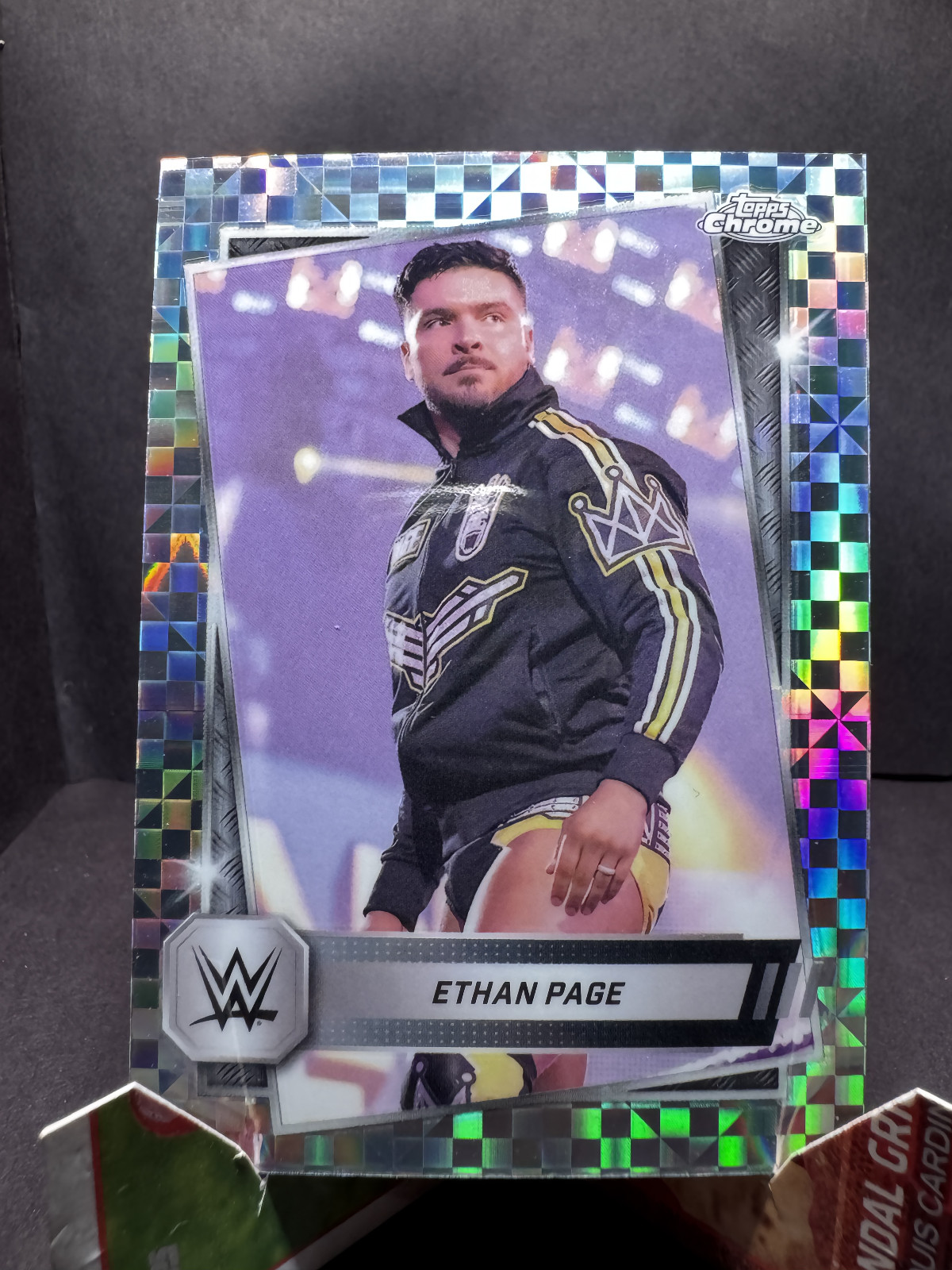 2025 Topps Chrome WWE - Ethan Page #26 X-Fractor