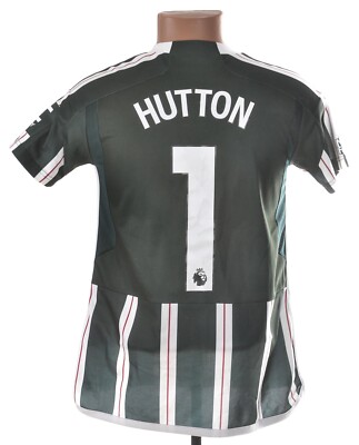 Manchester United 2023/2024 Auswärts Fußball Trikot Größe S Damen #1 Hutton
