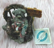 St. Martin's Bear s Collectible Figurine: Gus Takes A Break or Sam the Mechanic