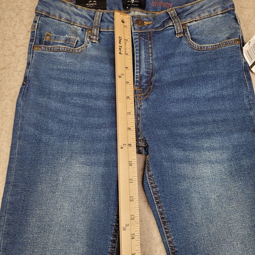 7 For All Mankind Slimmy Slim Straight Leg Jean Size 14 NWT - Picture 10 of 13