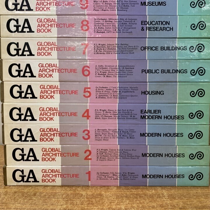 GA GLOBAL ARCHITECTURE BOOK, 13 volumes | eBay