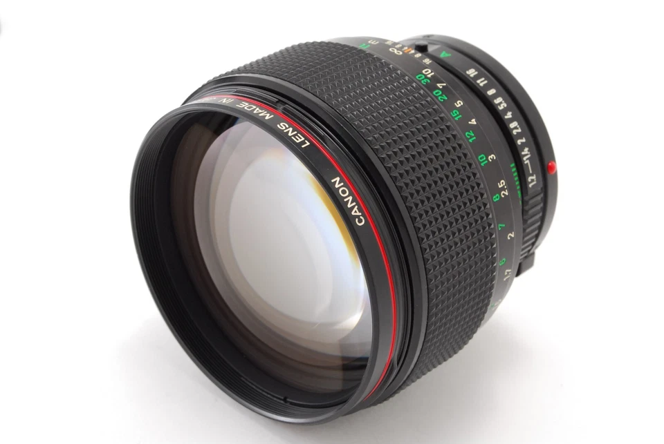[Near Mint] Canon New FD 85mm f/1.2 L Bright Large Aperture Portrait Lens #462 - Image 3 of 4