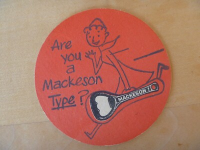 1x Bierdeckel aus Großbritannien, Brauerei  Mackeson