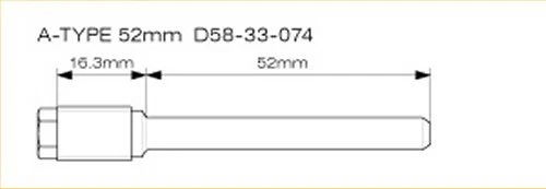 DRC Rear Brake Caliper Pin CR KX RM YZ 125 250 250F 450F DRZ XR 400 600 650 RMZ - Image 2 of 2