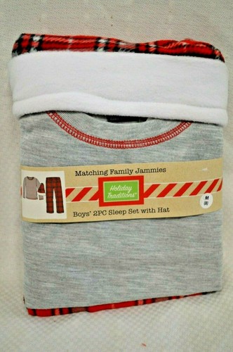 U PICK Matching Family SLEEPWEAR Pajamas PJ's Elf BOY Girl Plaid SZ SM & MED New - Picture 4 of 10