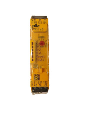 Pilz PNOZ s3 750103 Not-Aus Sicherheitsrelais PNOZ Sigma 24V DC Zweikanalig