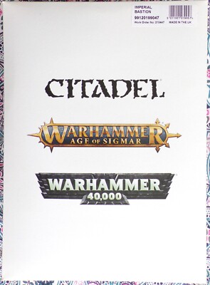 IMPERIAL BASTION - Neu in Box Warhammer 40k Gebäude Gelände Games Workshop