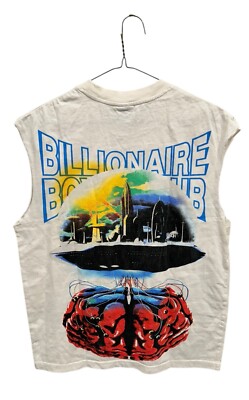Billionaire Boys Club Tank Top Shirt Mens Small White Lisa WHM 
