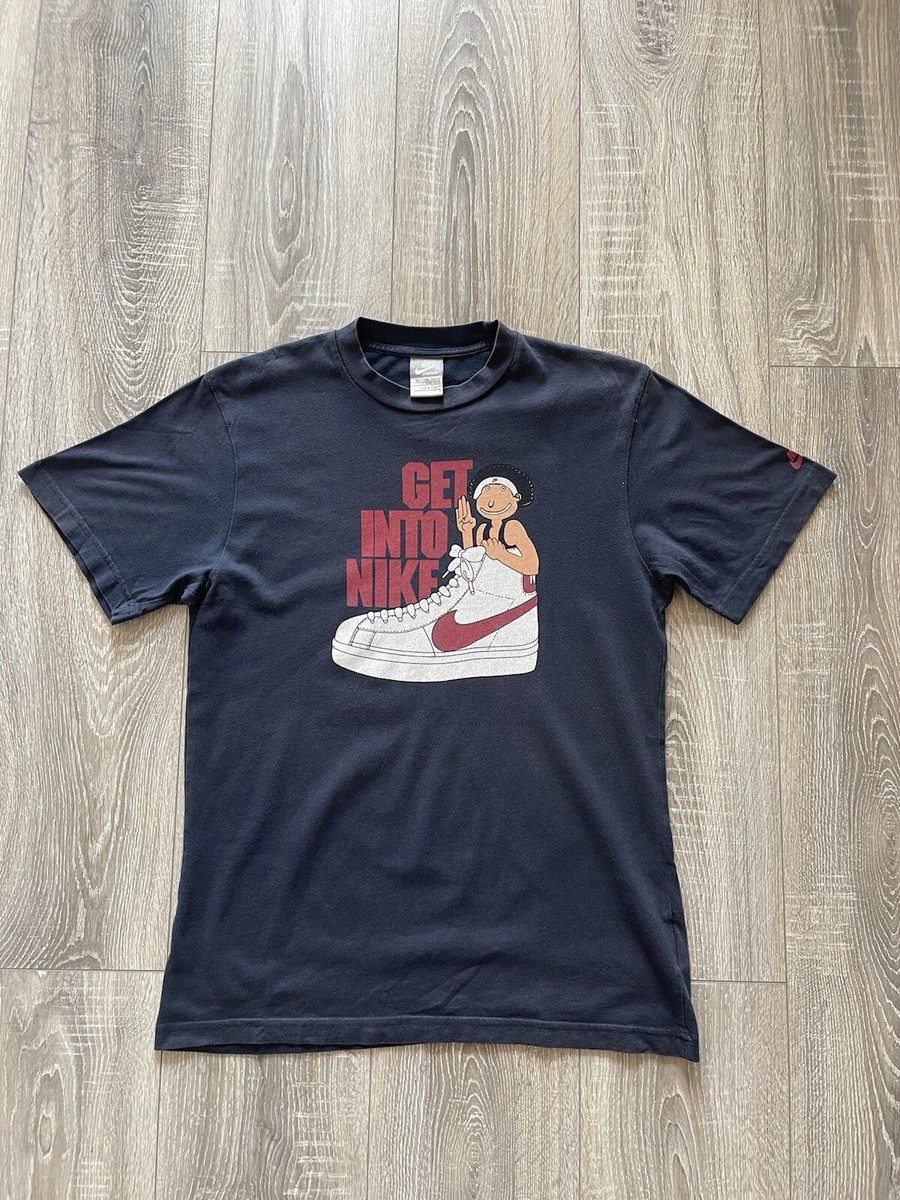Nike Vintage T-shirt Get Into Nike Men Size Xl | eBay