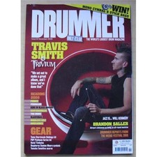 TRIVIUM DRUMMER #61 MAGAZINE NOV 2008 TRAVIS SMITH COVER WITH MORE INSIDE UK