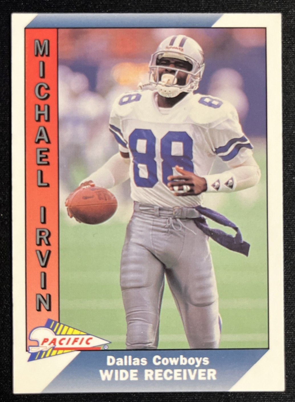 1991 Pacific Michael Irvin #97 Dallas Cowboys