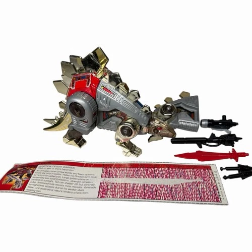 Transformers G1 Snarl 1985 Dinobot Complete Hasbro Action Figure - Read