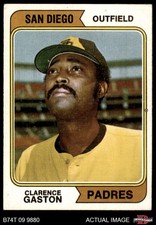 1974 Topps #364 Cito Gaston Padres VARIATION 4.5 - VG/EX+
