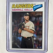 2026 Topps Heritage Merrill Kelly #316 Short Print SP Rangers