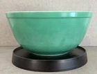 Vintage Pyrex Mixing Nesting Bowl #403 Primary Color Green 2 1/2 Quart 8.5" dia