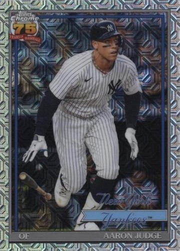 2026 Topps Series 1 75Th Anniversary Aaron Judge Titans Of The