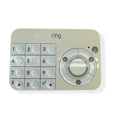 Ring Alarm Keypad 1st Gen White Wireless Security System Home Control