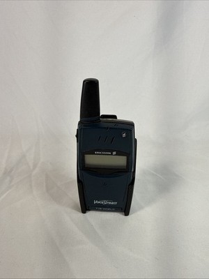ERICSSON T28 WORLD VINTAGE RARE 2G GSM COLLECTORS CELL PHONE GENUINE FLIP W/clip