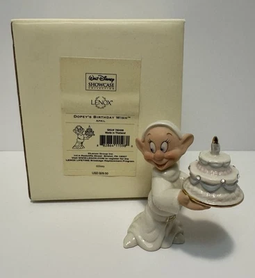 Lenox Disney Dopey’s April Birthday Wish Snow White & The Seven Dwarfs - Image 1 of 4
