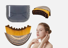 Lymphatic Contour Face Brush,Contour Face Brush for Lymphatic Drainage,Dry Lymph
