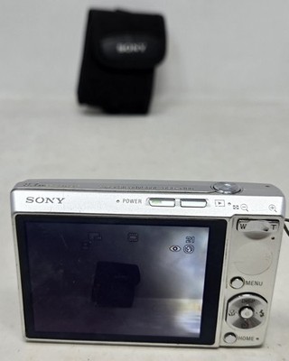 Sony Cyber-shot DSC-T100 8.1MP Digital Camera - Silver for sale