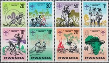 Rwanda 10th Ann Nat Scout Movement 1978 MNH-5,50 Euro