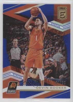 2019-20 Donruss Elite Status Text Error Blue 1/99 Devin Booker #48 m9g