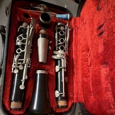 Blanc B Clarinet Black Wood Body Closed Hole w/ Case  Mouthpiece