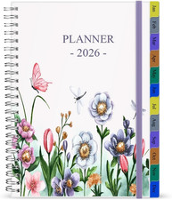 2026 Planner - Weekly  Monthly Planner Runs Jan 2026 to Dec 2026, 6.25" x 8.25"