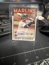 2021 Series 1 Eddy Alvarez Auto RC 35th Anniversary Topps #86A-EAL