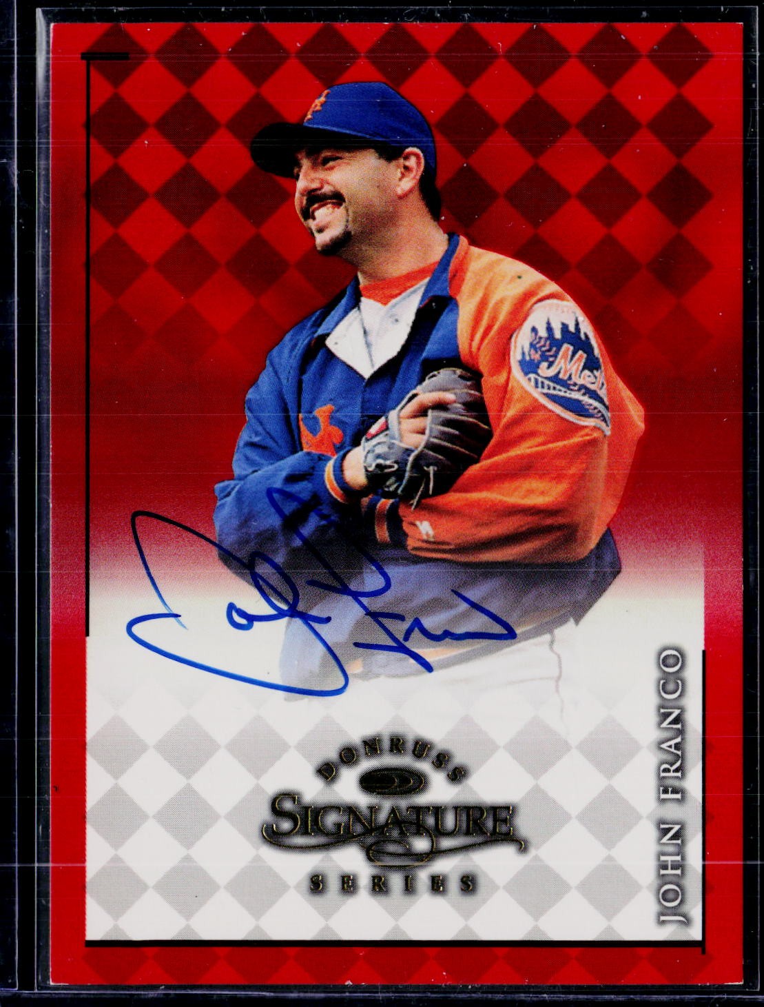 1998 Donruss Signature #NNO John Franco Signature Series Autographs
