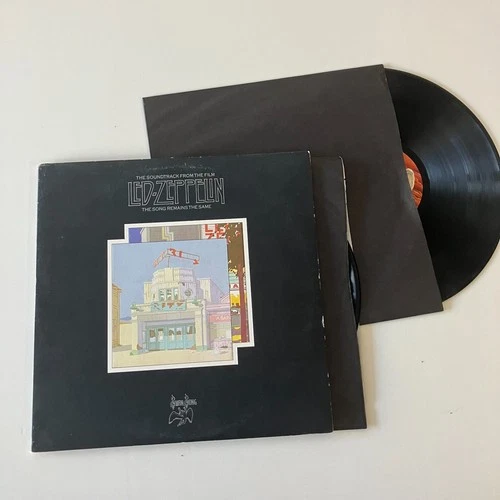Led Zeppelin Song Remains the Same 1976 2LP EXCELLENT COPY Original W/ Booklet
