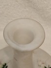vintage 10" Tall By 6" Wide Victorian-style milk glass decanter — photo 4