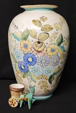 Avallone Vietri anni ’80 – Grande vaso ceramica vietrese – Brocca maiolica 35 cm