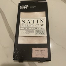 New Satin Pillow Case Standard Sz Champagne Color Smooth  General on Skin Hair