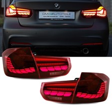 Set LED dynamische Blinker R�ckleuchten Rot 4 OLED passt f�r BMW 3er F30 F35