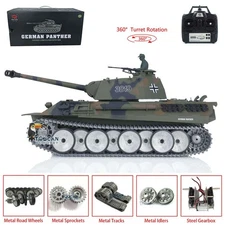 Henglong 3819 1/16 German Panther Radio Control Tank BB IR Battle 360°Turret