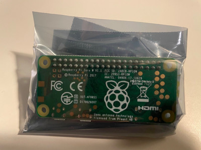 Raspberry Pi Zero W - Computer v.1.1 - 1 GHz - 512 MB RAM WLAN - NEU