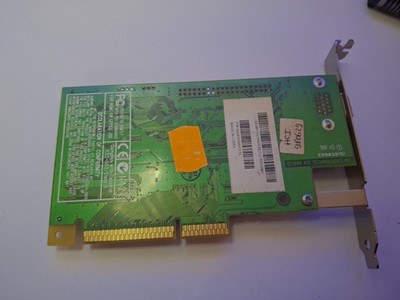  ️  AGP ATI Rage IIC Grafikkarte - VGA - Retro PC Pentium II / III