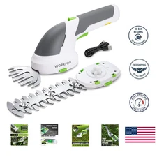 Handheld Electric Hedge Trimmer - 7.2V Cordless Grass Cutter with Safety Lock