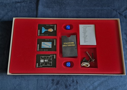 Cluedo? Edizione Giochi Club Vintage Anni '70/'80 - Completo - Foto 4 di 6