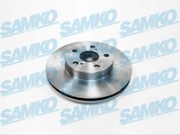 Samko 2X Bremsscheibe Vorne BelüFtet Passend FüR Toyota Prius Liftback W2