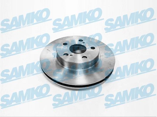 Samko 2X Bremsscheibe Vorne BelüFtet Passend FüR Toyota Prius Liftback W2-image